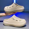 Sandali da uomo estivi Pantofole da spiaggia Pantofole da esterno alla moda Scarpe casual da spiaggia per sport acquatici Infradito cave traspiranti Sneaker da uomo economica Aqua