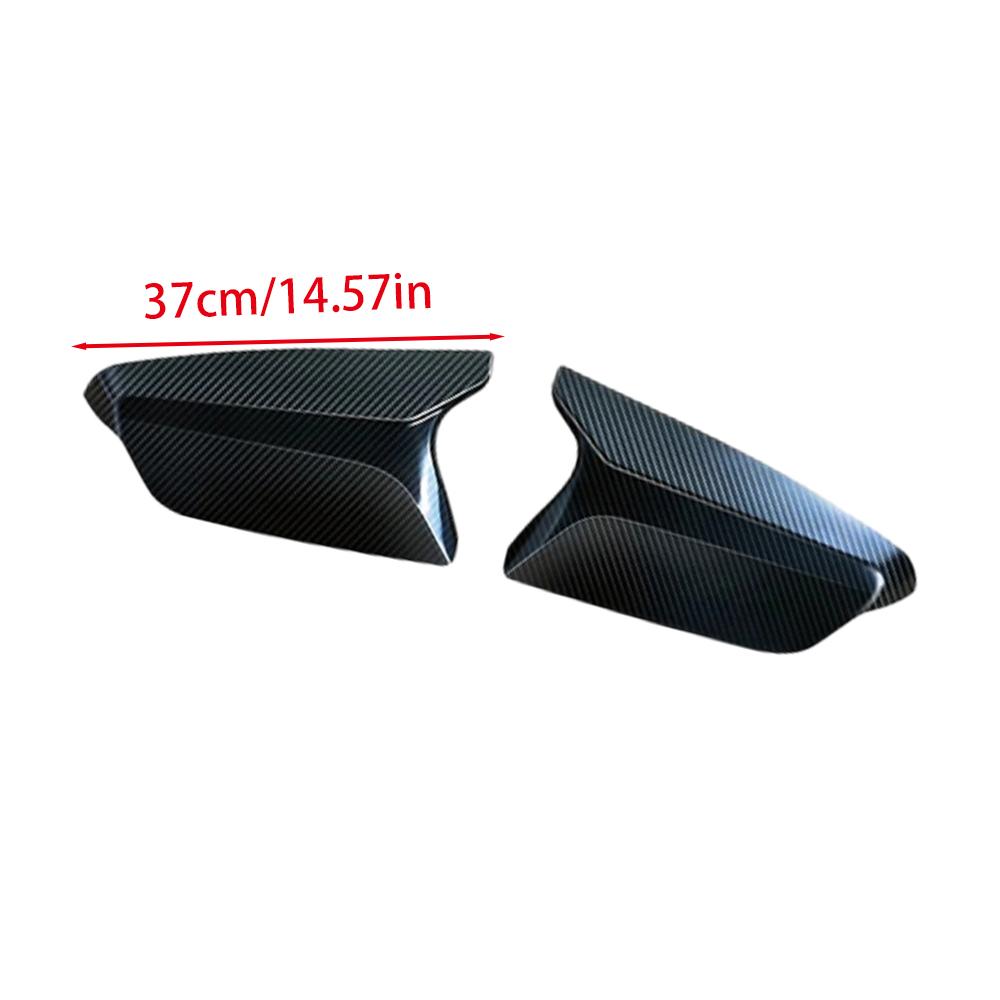 1 Pair Car Side Mirror Cover ABS Carbon Fiber Rear View Mirror Housing Caps For Chevrolet Malibu XL 2016 2017 2018 2019 2020
