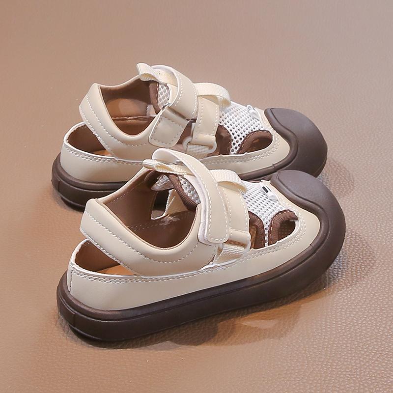 Summer Children's Velcro Hollow Sports Frame Shoes Outdoor Sandals Children's Shoes Beach Shoes Board Shoes
