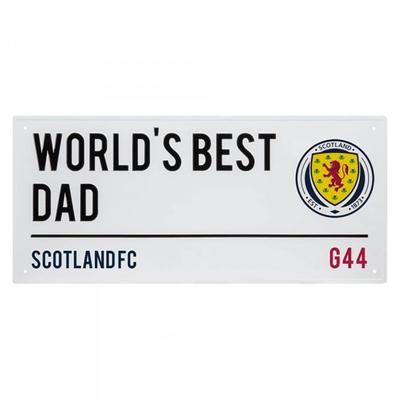 Scottish FA Best Dad Street Sign