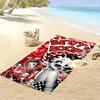 1pc Betty Boop Beach Towel, A Vibrant Beach Towel Suitable for Outdoor Activities, Camping, Hiking