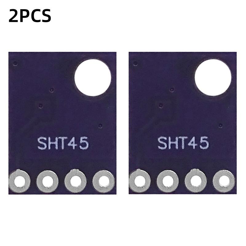 1/2Pcs High-Precision SHT40, SHT41, SHT45 Temperature and Humidity Sensor Module for IoT, HVAC, and Environmental Monitoring