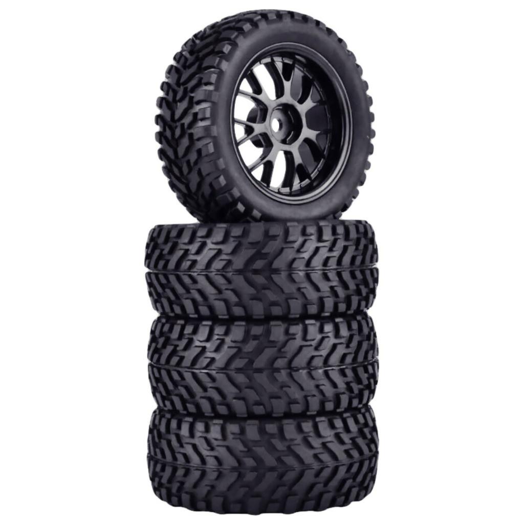 1/10 Off Road Wheels Drift Rims 75mm RC Tires for Rc Car Off-Road Drift Rock For HSP HPI 1:10 RC Racing Car Accessories