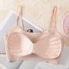 Daily Bra Seamless Adjustable Strap Women's Yoga Bra with Maximum Comfort Shockproof Push-up Support for Daily Wear Wide Strap