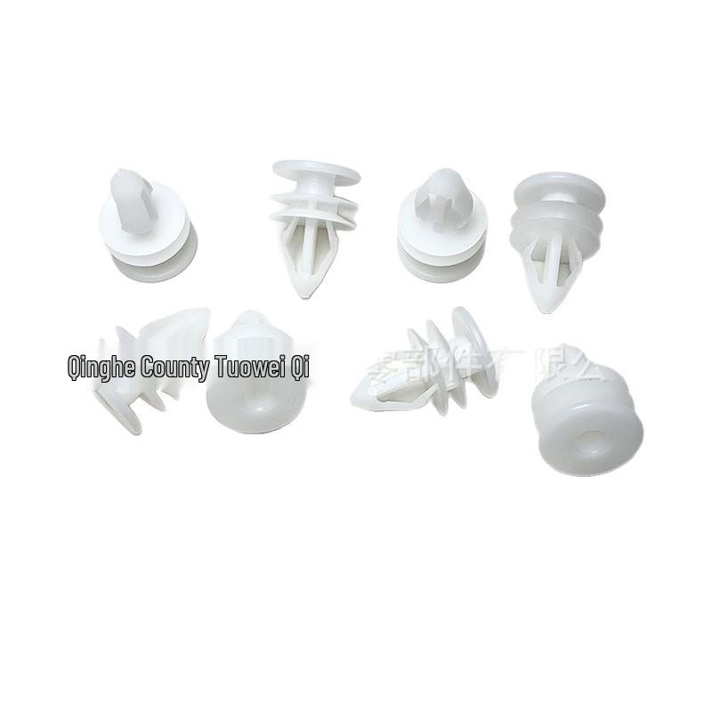 

GM Hummer Cadillac Car Door & AB Pillar Rain Deflector Clips Clear Plastic