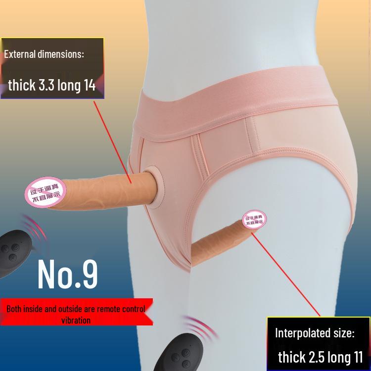 Double-Ended Wearable Electric Dildo - Female Dragon T Lala Adult Toy