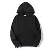 Unisex Trendy Hooded Fleece Sweatshirt: Solid Color, Loose Fit, Casual Style