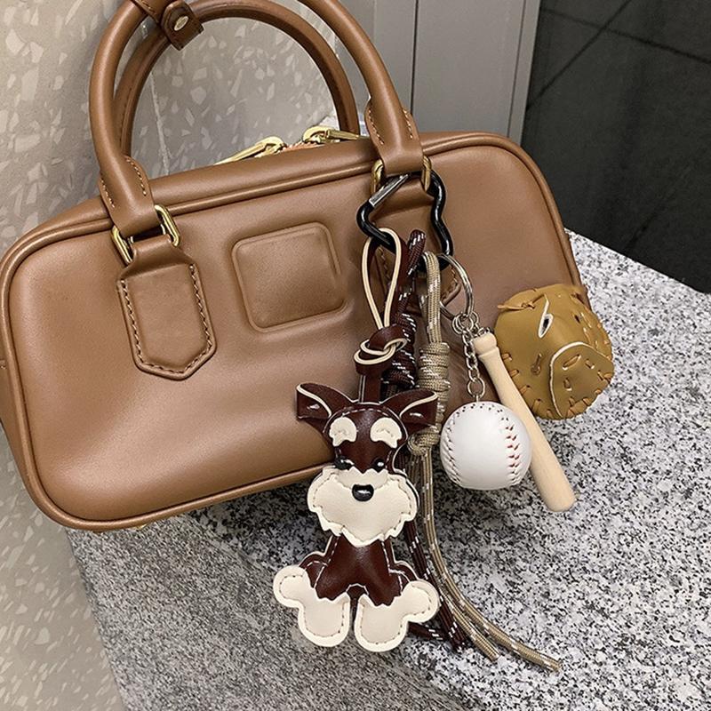 Yogodlns Cartoon Hund Damen Y2k Tasche Anhänger Niedliche Kleine Handtasche Rucksack Hängebeutel Zubehör