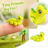 3D Printed Multi-Joint Square Dinosaur Action Figure Toy for Kids, Cute Animal Toy