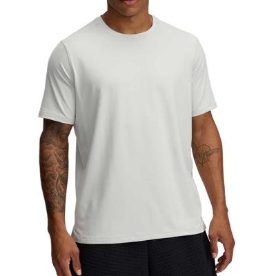 Meridian Comfortable Fashion Round Neck Simple Short Sleeve T-Shirt Men Tops White 1386973-377