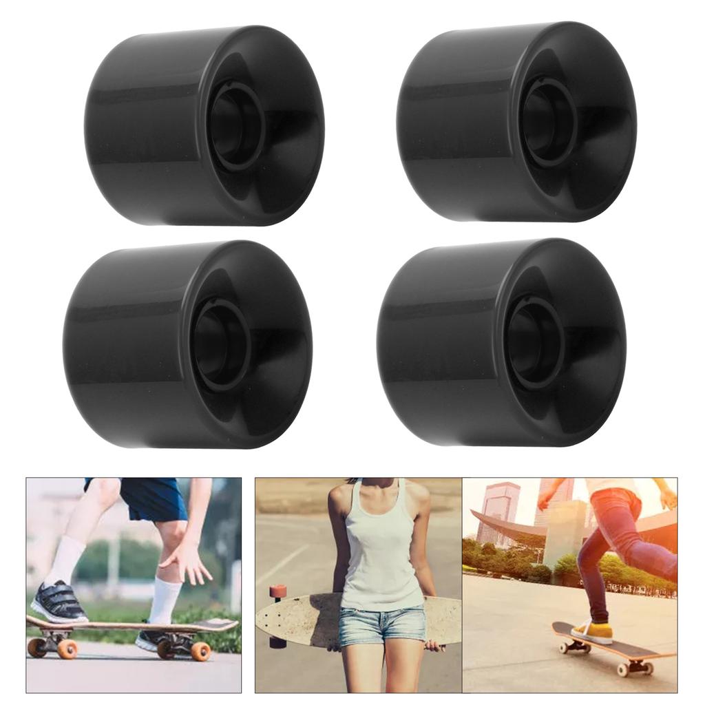 PUENTE 4pcs 60x45mm   Wheels 78A Longboard Cruiser Wheels Replacement Parts