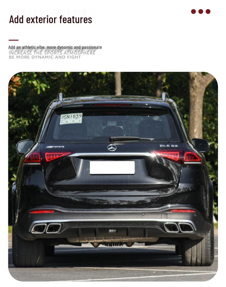 Mercedes-Benz GLE/GLS V167/X167 2020+ GLE63 AMG Hecklippe Heckmodifikation