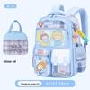 2025 Plaid Backpack: Large Capacity School Bag for Elementary to Junior High Students