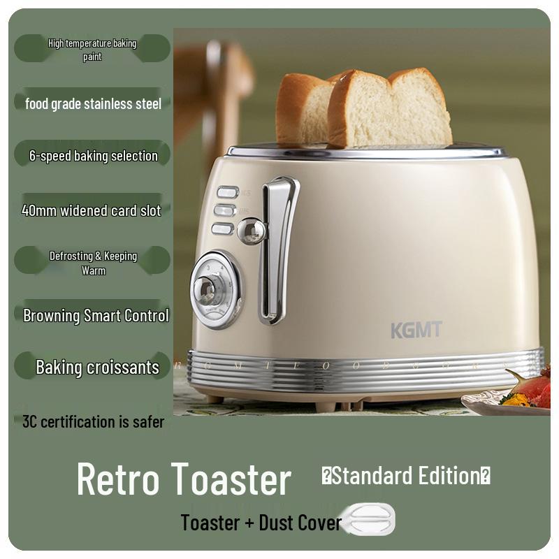 Retro Multi-Function Bread and Sandwich Toaster Machine