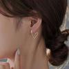 Unique Heart-Shaped Hollow Stud Earrings: Fashionable, Versatile, and Exquisite Design for Women