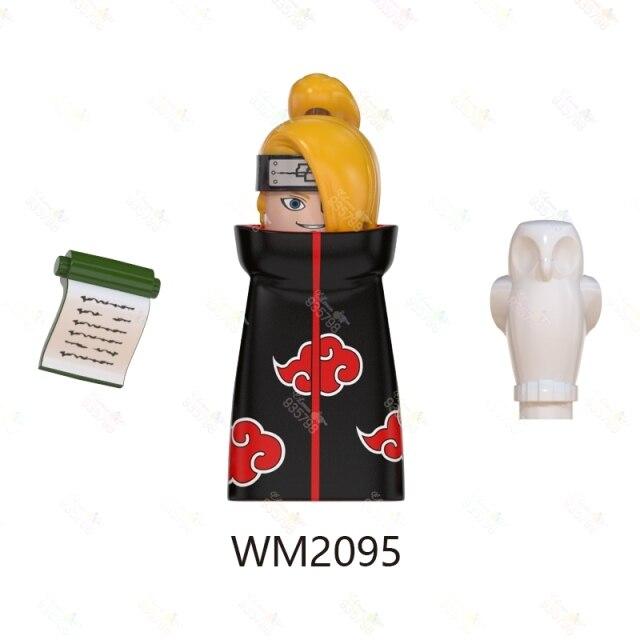 WM Blocks Anime Akční figurka Stavební kostky Cihly Figurky Hlava Vzdělávací hračky pro děti Dárek