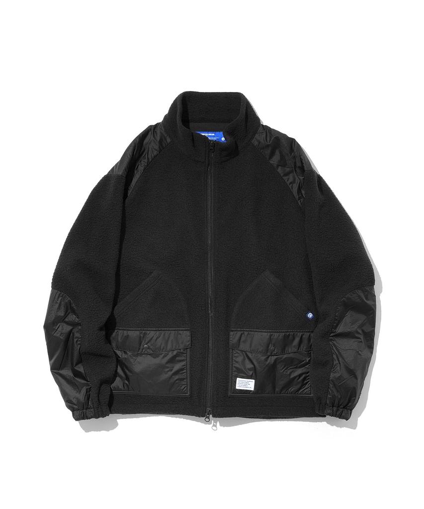 GORDON MILLER Jacket Karuishi Fleece Zip Up Blouson TORAY High Performance Fleece KARUISHI L Size Black 1626911 Men's