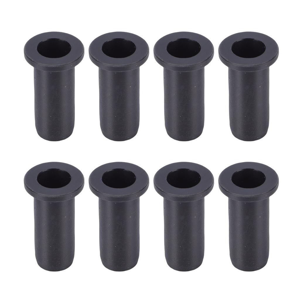 8PCS Oar Lock Socket Insert Nylon 1Celsius2 Inch Protective Sleeve Oar Lock Socket Bushing for Boat Hardware