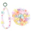 50 Stück/Los Bunte Acryl-Blumenperlen Lose Abstandshalterperlen Für Schmuckherstellung DIY Armband Halskette Ohrringe Zubehör