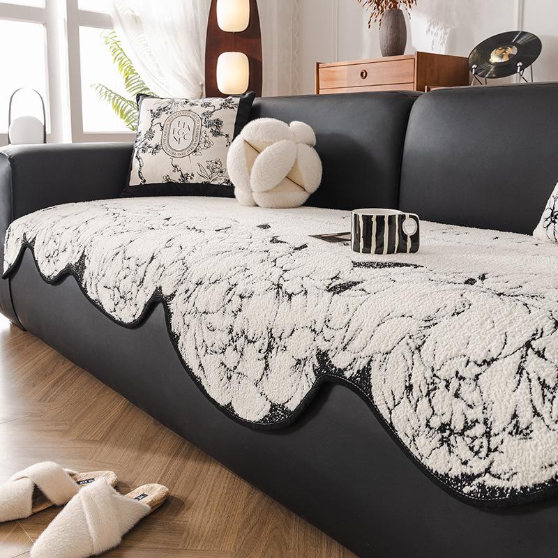 Special-Shaped Sofa Cushion Summer Non-Slip Cool Pad Light Luxury High-Grade Irregular Seat Cushion for Summer