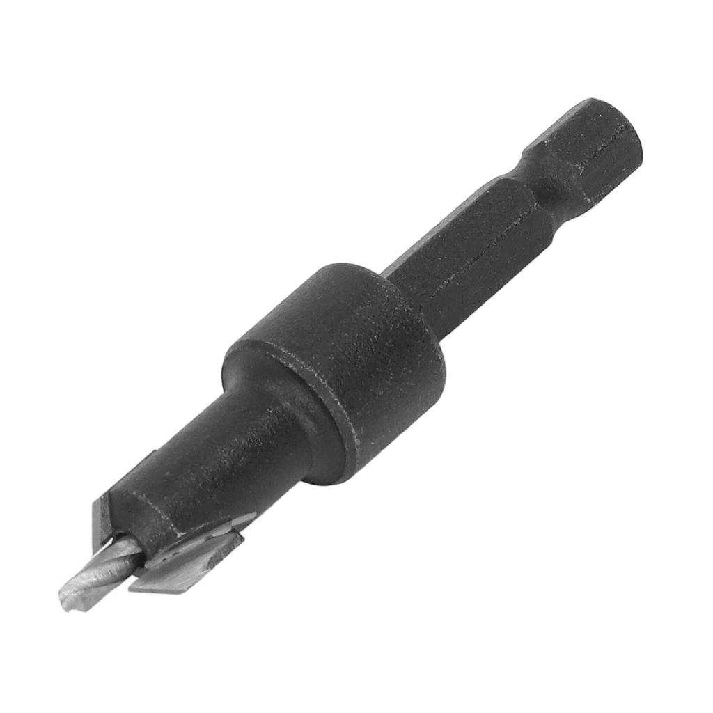 Countersink Drill Bit Pointed Head Wide Groove Cemented Carbide Adjustable Hex Shank Counter Sink