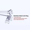 2 Stuks 5 Arm Rig Hoofd Zwemmende Kunstaas Visserij Groep Lures Snap Swivels Spinner Visserij Lures Rig Voor Langdurig Gebruik