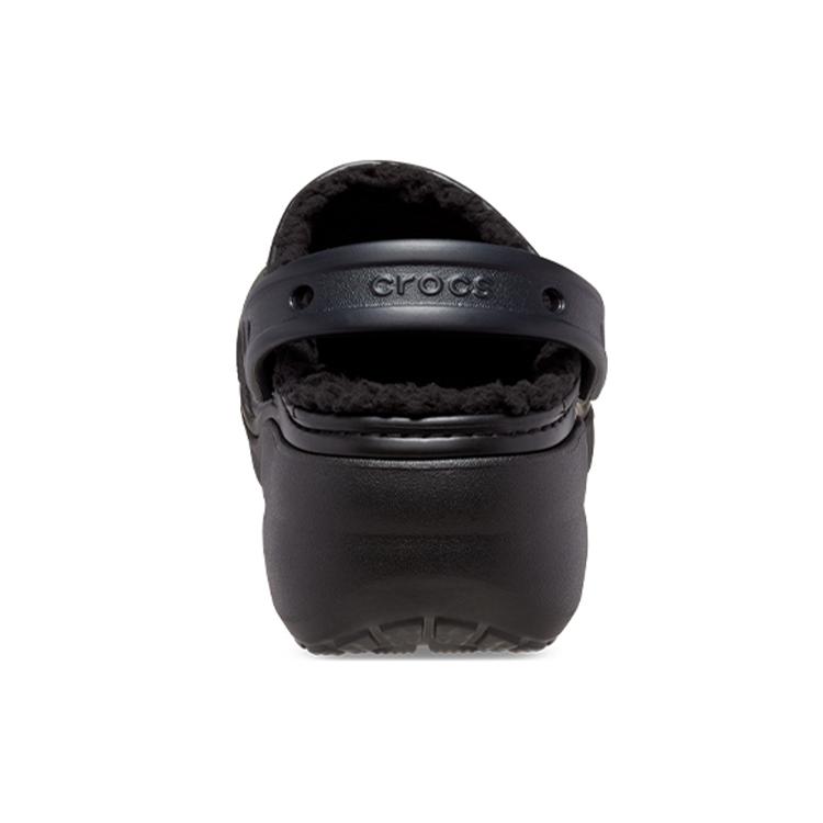 Crocs Classic Platform Lined Clog 'Black' Women's 207938-001