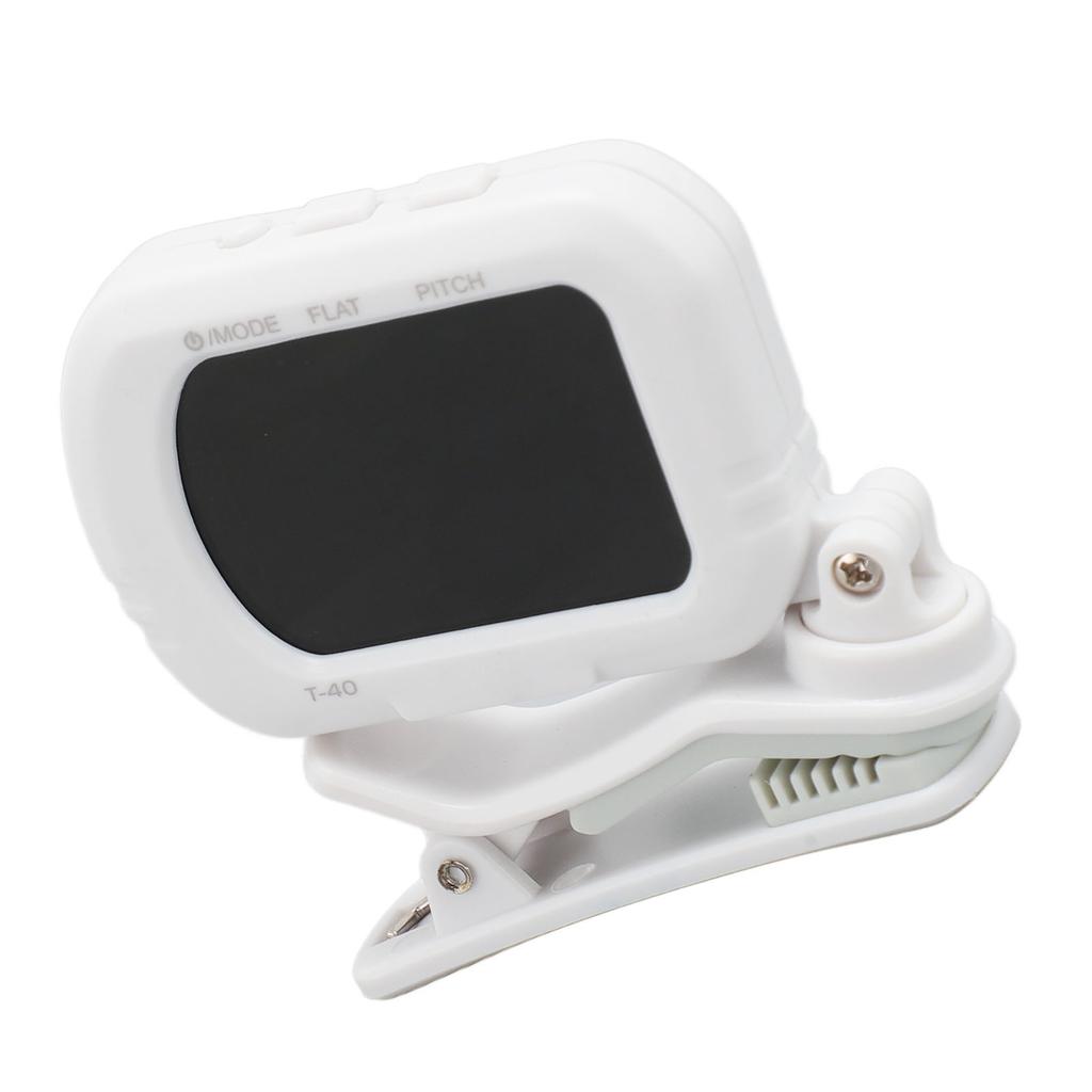 Clip On Tuner with LCD Digital Display Clip On Electronic Tuner for Acoustic Guitar Electric Guitar