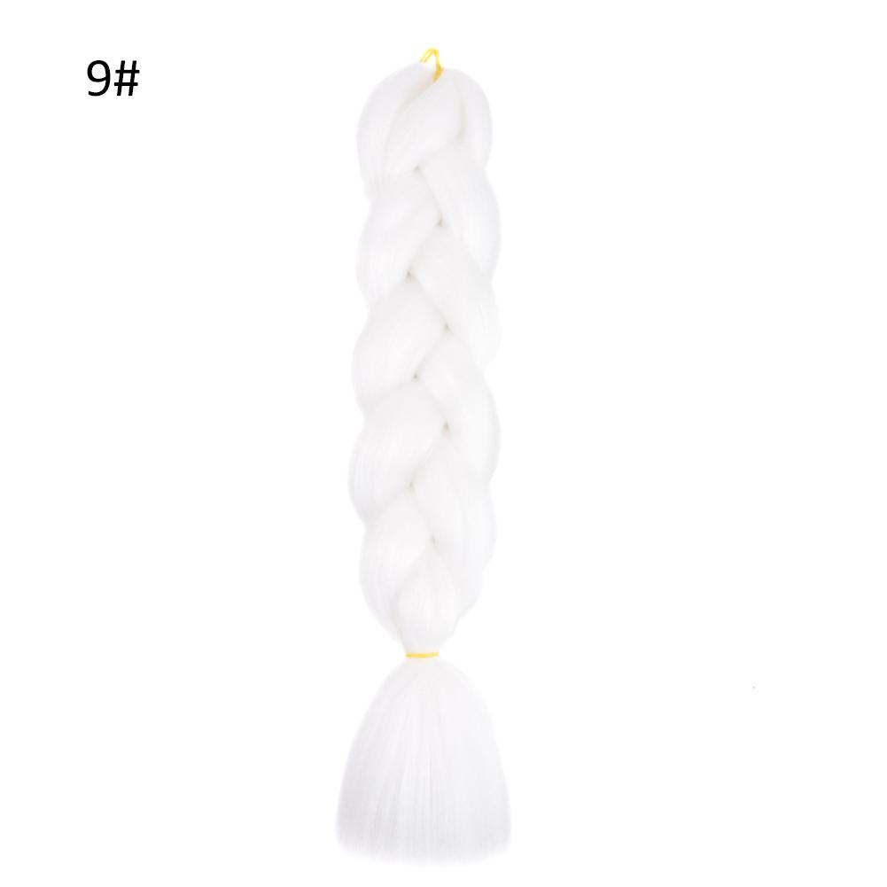 

NO.PS Цветные синтетические волосы для наращивания Африканские косички, плетение крючком, хвост, аксессуары для волос 9#