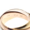 Cartier # 10(Rozmiar JP) pierścionek K18 żółte złoto/K18 różowe złoto Kobiety