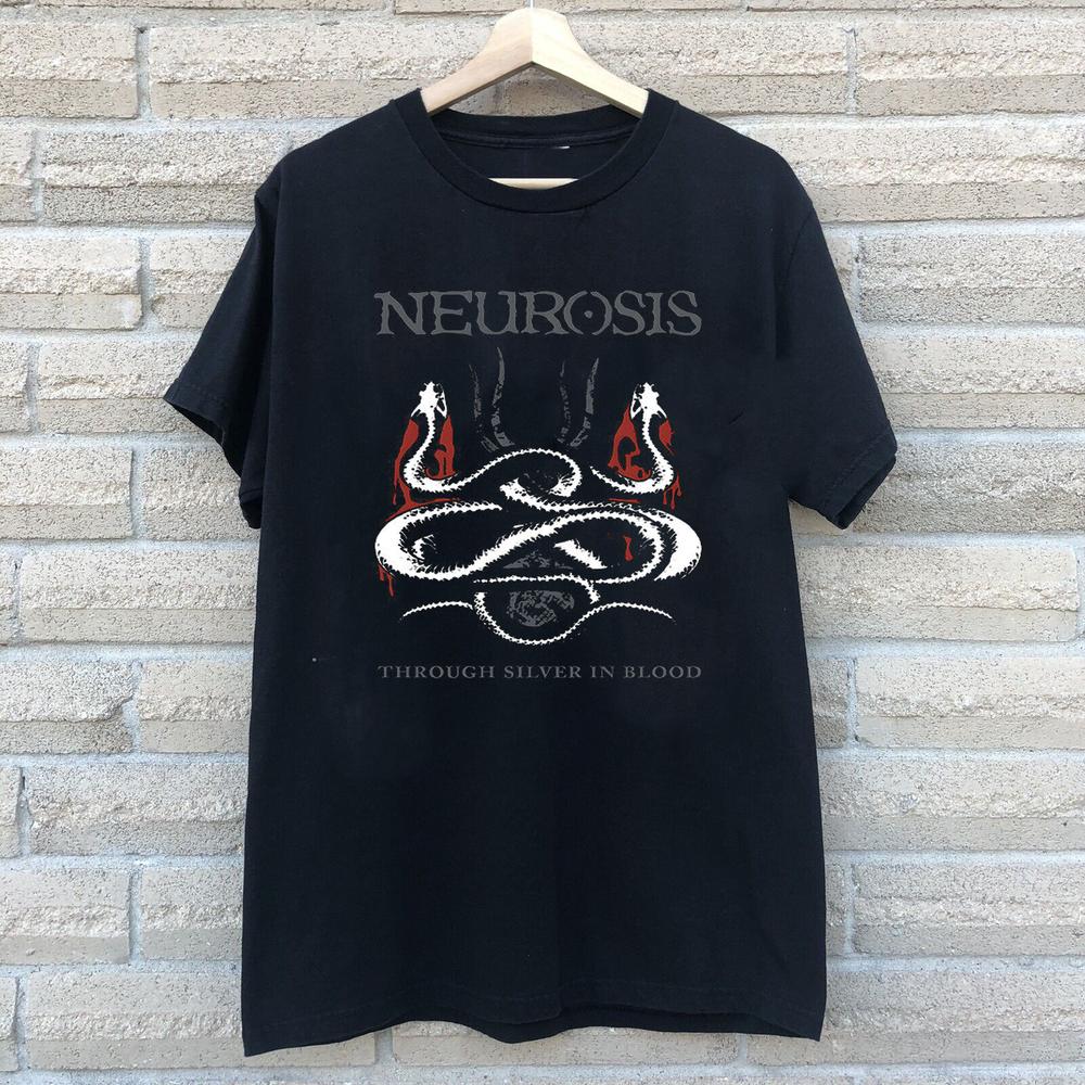 Neurosis Band Through Silver in Blood Collection S to 5XL T-shirt XXXXL