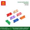 322 Stück/Los 3938 1x2 Scharnier Premier Platte Bausteine Moc Technische Komponenten Funktioniert Mit featuring Steine DO-IT-