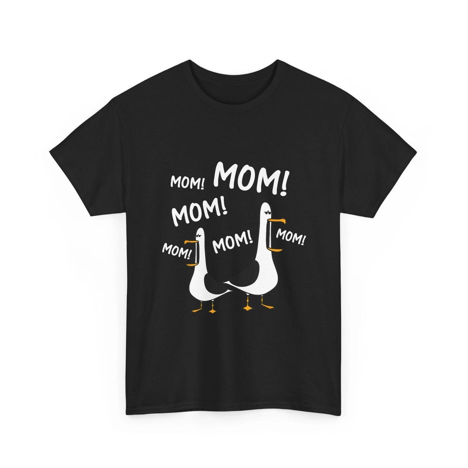 Mom Seagull Funny Shirt, Seagulls Mothers Day Humor Mama T-Shirt XL