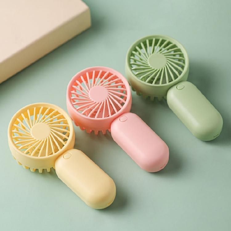 Powerful Handheld Fan Portable Small Lightweight Makeup Fan AM4 Battery Operated for Girl Women Adults Indoor Outdoor
