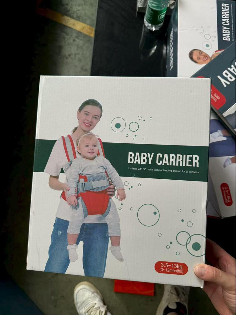 Andningsbar Multifunktionell Bärsele för Baby: Stor Storlek, Fyra Årstider, Dubbel Axelrem Design