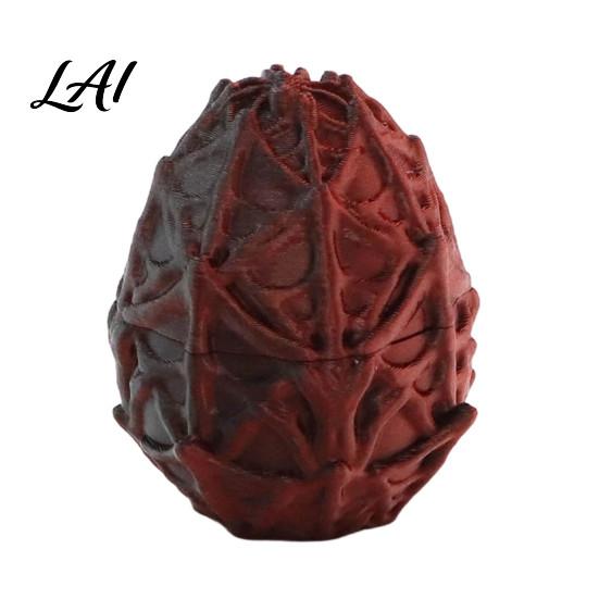 Cool Desk Toys for Boys 3D Printed Spider Egg/Spider Statue Realistic Fantasy Creature Model Collectible Trendy Figures Ornament Lightweight Unique