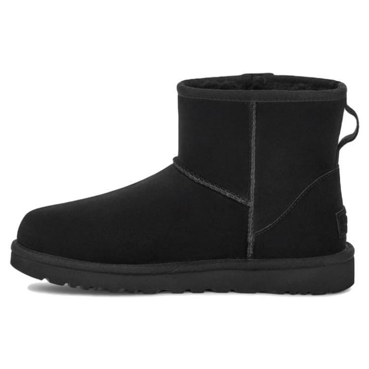 New UGG Classic Mini Bailey Zip Boot 'Black' Women's 1151230-BLK