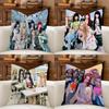 Kpop Band Uunchild Cushion Cover Organic Linen Square Pillow Case Durable Nonallergenic And Kind To Skin