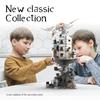 Harry Potter Gringotts Bank Building Blocks MOC JD026 Dragon Magic World Modular Model Architecture Bricks Toy For Kid Gift