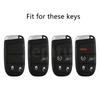 Transparent TPU for Jeep Renegade Compass Grand Cherokee for Chrysler 300C Wrangler Dodge Car Key Cover Case Fob Shell Holder