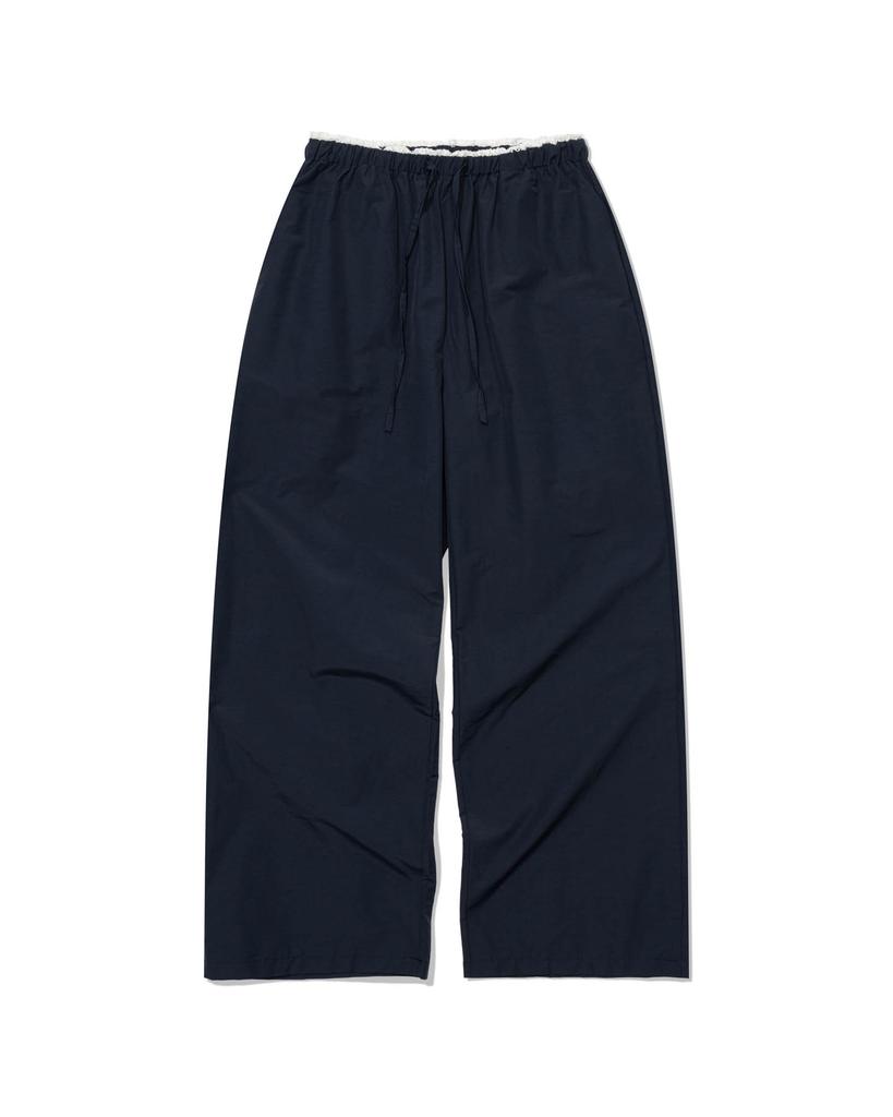 MOAA Lace Trim Lounge Pants (Fade Navy)