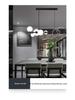 Nordic Modern Minimalist Chandelier - Creative Dining Room Light with Magic Bean Glass Bubbles.