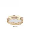 Nordic Style Mirror Glass Tray Gold‑Plated Metal Storage Tray Luxury Fruit Plate for Home Living Room Table Decoration