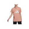 Adidas Future Icons Graphic Tee Women Tops Pink H24101