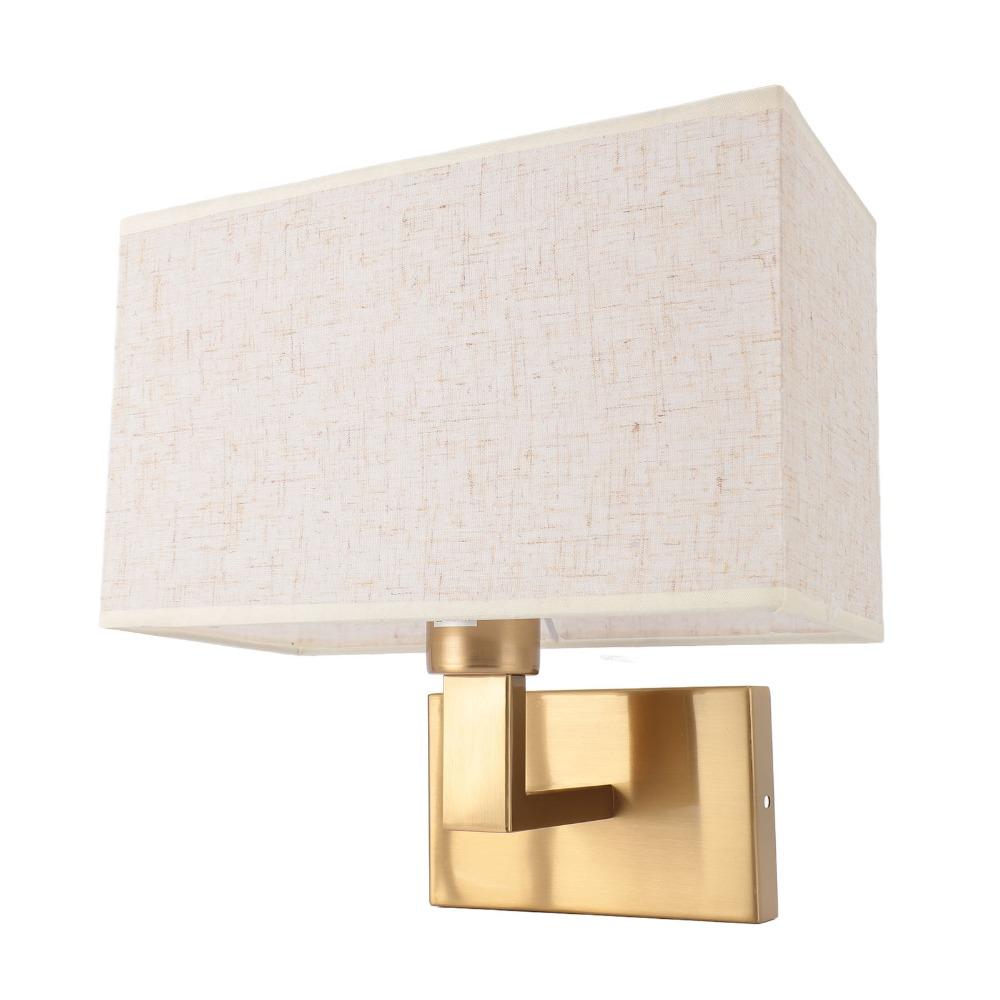 Hardwired Wall Sconce Gold Wall Light Stylish Wall Lamp  Entryway
