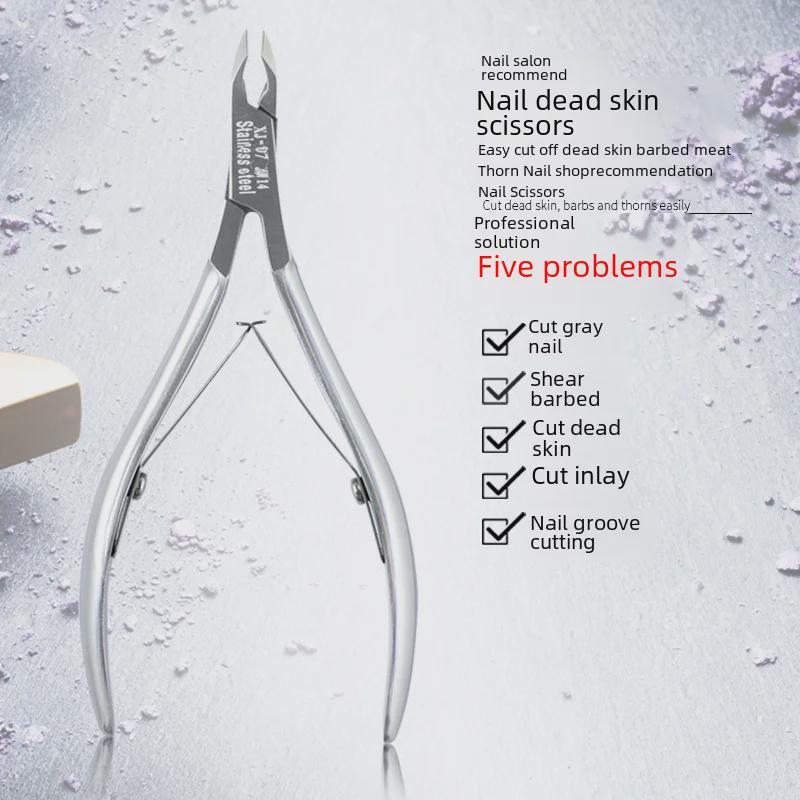 Xin's Professional Manicure Nail Scissors - Nail Scissors, Special Toenail Scissors, Dead Skin Removal Tools