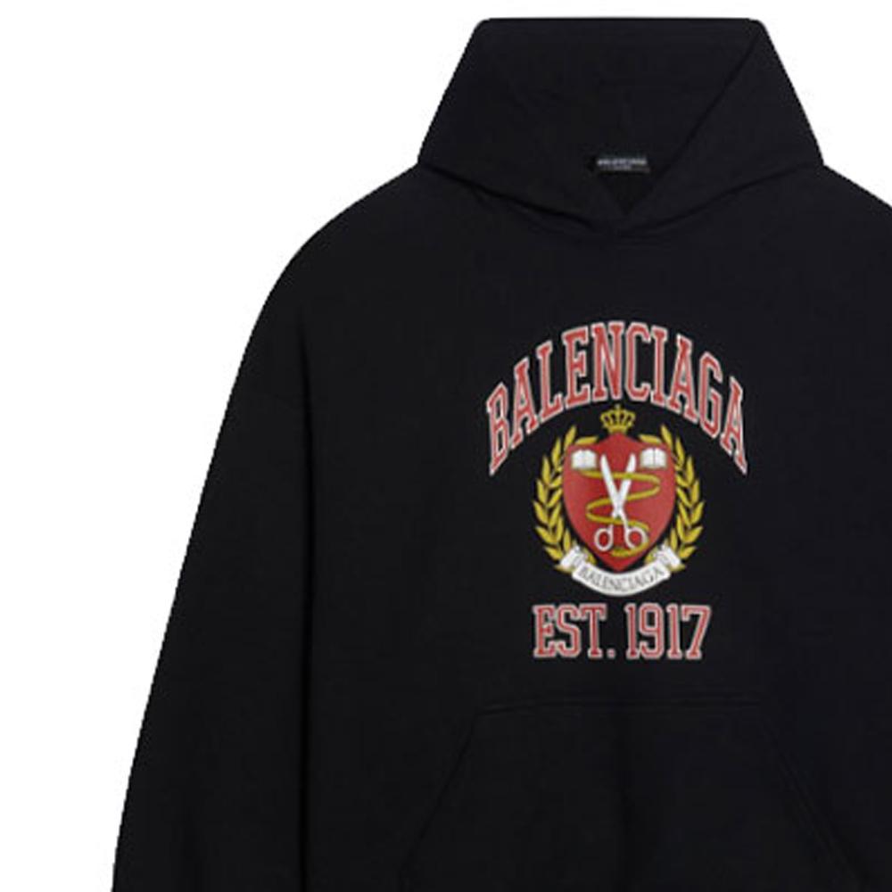 Balenciaga College Wide Fit Hoodie 674986TLV901076