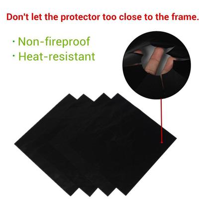 Reusable Gas Range Stovetop Burner Protector Liner Cover For Cleaning Kitchen