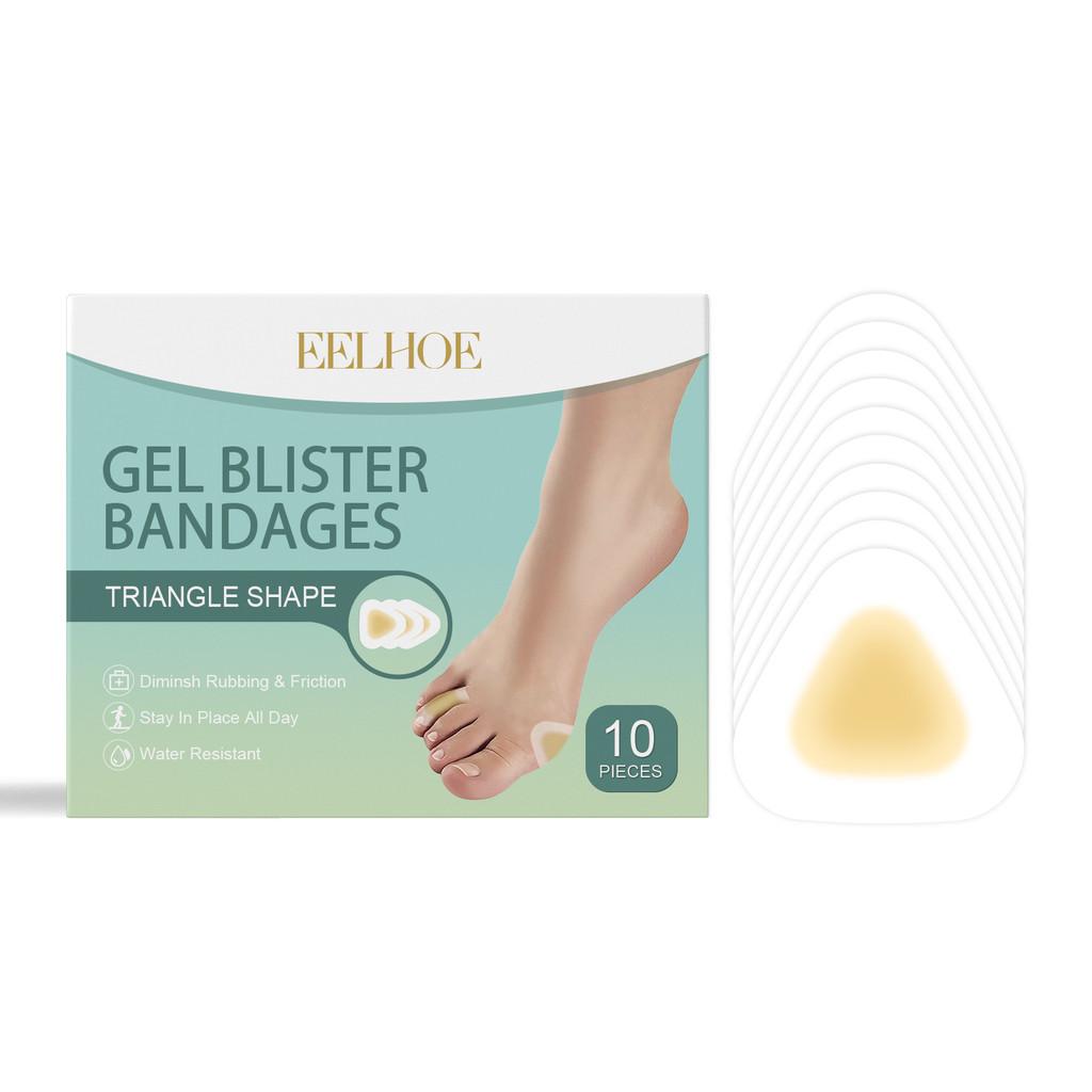 

Eelhoe Water Bubble Bandages Lightweight Breathable Comfortable Skin Care For Feet Triangle 10pcs