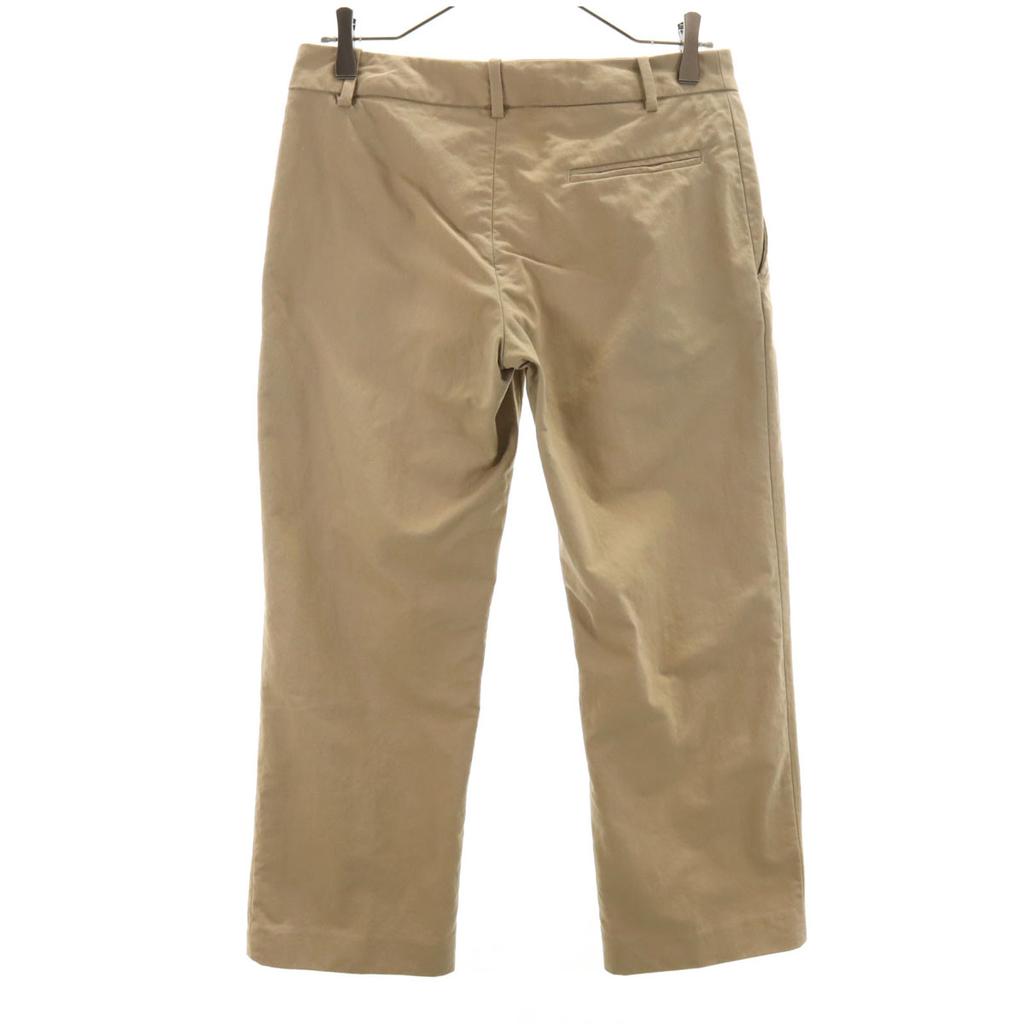 MARNI made in Italy Nylon twill Cropped pants 40 beige Women Used
